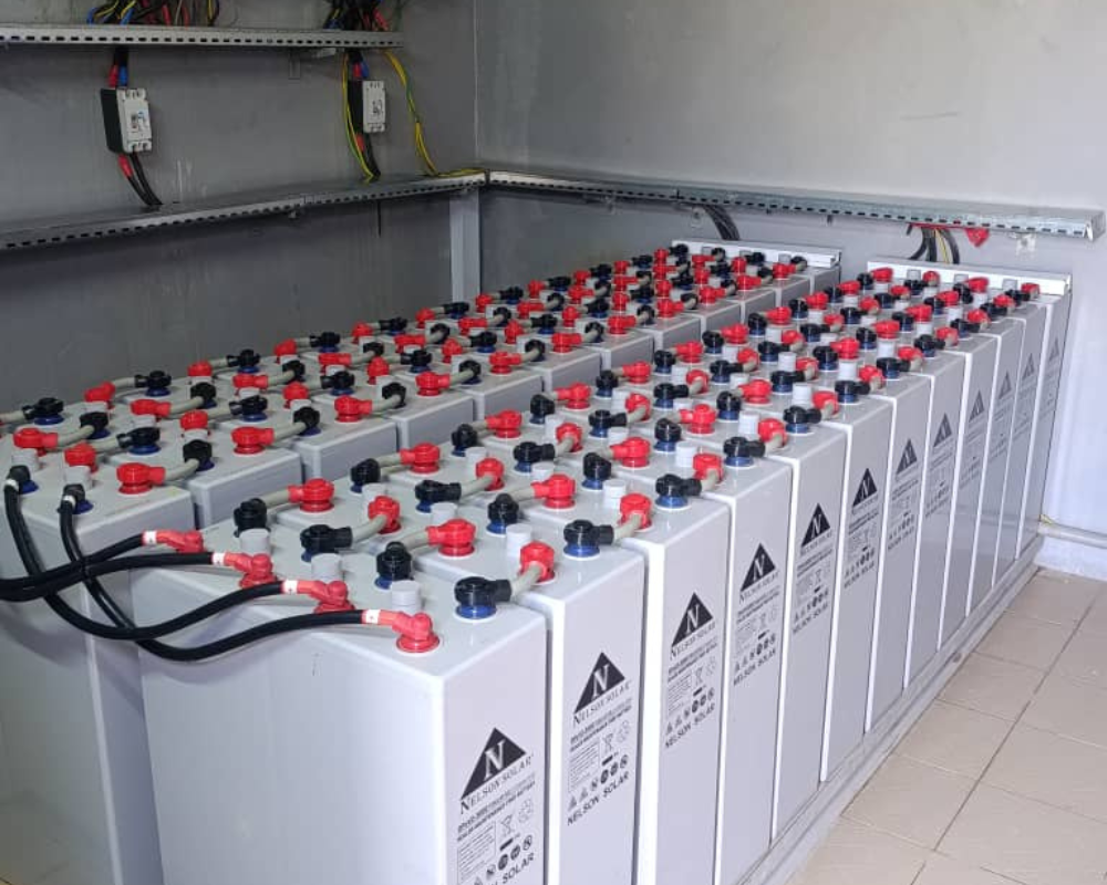 Installation des kits solaires